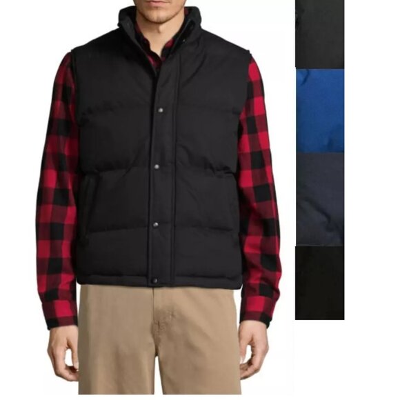 Men's Puffer Vest St John's Bay size S M L XL NEW - Picture 1 of 9